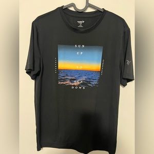 Mens,small, black tee
